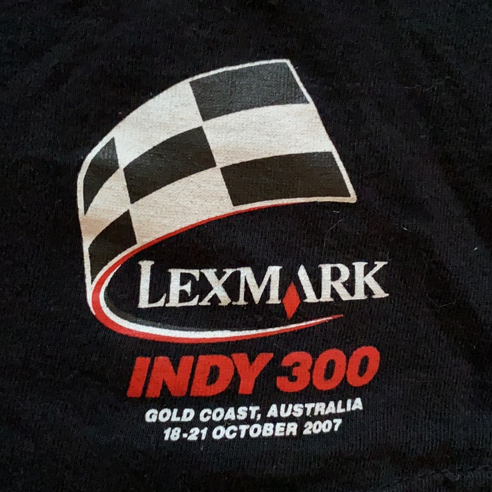 🏁Australia LEXMARK INDY 300-2007 UNISEX Shirt🏁